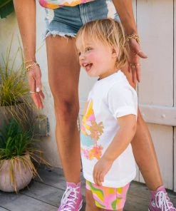 Show Me Your Mumu Little Point Dune Tee ~ Malibu Barbie™ Graphic