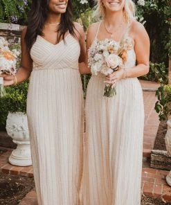 Show Me Your Mumu Gala Gown ~ Champagne Beaded 12 Show Me Your Mumu Gala Gown ~ Champagne Beaded