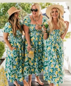 Show Me Your Mumu Afternoon Tea Dress ~ Blue Lemon Tart