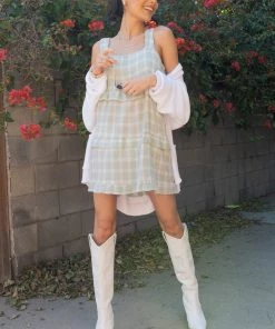 Show Me Your Mumu Napa Mini Dress ~ Green Plaid 11 Show Me Your Mumu Napa Mini Dress ~ Green Plaid