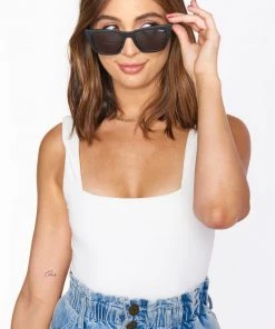 Show Me Your Mumu Quay Australia Don't At Me Sunglasses ~ Black/Smoke