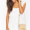 Show Me Your Mumu Electra Woven Crossbody Bag ~ Natural New Mu
