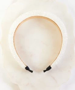 Show Me Your Mumu Accessories Enigma Beaded Headband ~ White 8 Show Me Your Mumu Accessories Enigma Beaded Headband ~ White