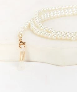 Show Me Your Mumu Everley Sunglasses Chain ~ Pearl