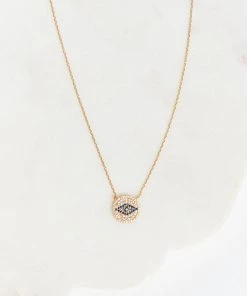 Show Me Your Mumu Evil Eye Necklace ~ 14K Gold Accessories