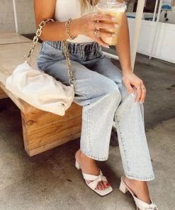 Show Me Your Mumu New Mu Azalea Chain Bag ~ Bone