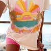 Show Me Your Mumu New Mu Point Dune Tee ~ Malibu Barbie⢠Graphic 2 Show Me Your Mumu New Mu Point Dune Tee ~ Malibu Barbie⢠Graphic