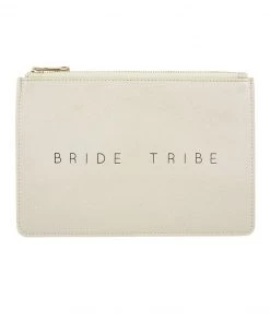 Show Me Your Mumu Bride Tribe Cosmetic Bag ~ Metallic Beige New Mu
