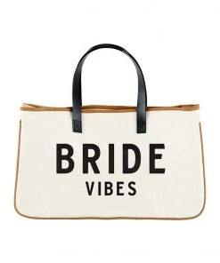 Show Me Your Mumu Bride Vibes Canvas Tote ~ Natural