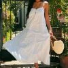 Show Me Your Mumu Gracie Midi Dress ~ White Voile