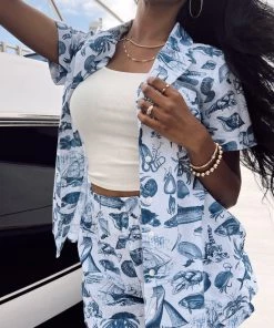 Show Me Your Mumu Home And Away Set ~ Sailing Seas