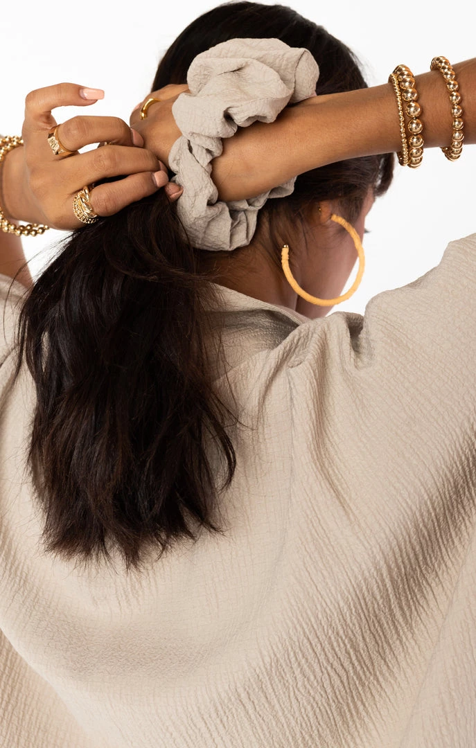 Show Me Your Mumu Super Scrunchie ~ Sand 4 Show Me Your Mumu Super Scrunchie ~ Sand