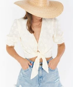 Show Me Your Mumu New Mu Lack Of Color Palma Wide Brim Hat ~ Natural