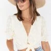 Show Me Your Mumu New Mu Lack Of Color Palma Wide Brim Hat ~ Natural