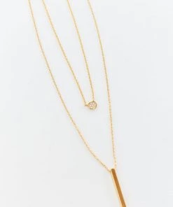 Show Me Your Mumu Daydream Layered Necklace ~ Gold Dipped New Mu