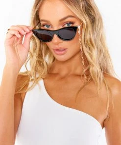 Show Me Your Mumu Deni Sunglasses Chain ~ Gold New Mu