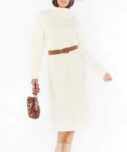 Show Me Your Mumu New Mu Montreal Midi Dress ~ Cream Cable Knit 10 Show Me Your Mumu New Mu Montreal Midi Dress ~ Cream Cable Knit