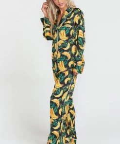 Show Me Your Mumu Paige PJ Set With Eye Mask ~ Gone Bananas