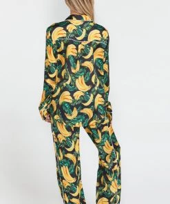 Show Me Your Mumu Paige PJ Set With Eye Mask ~ Gone Bananas