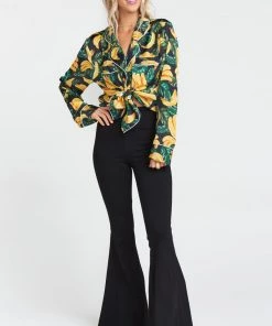 Show Me Your Mumu Paige PJ Set With Eye Mask ~ Gone Bananas