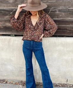 Show Me Your Mumu Bren Blouse ~ Midnight Floral New Mu 14 Show Me Your Mumu Bren Blouse ~ Midnight Floral New Mu