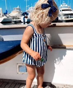 Show Me Your Mumu New Mu Nash Onesie ~ Ocean Stripe