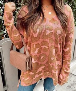 Show Me Your Mumu Hug Me Sweater ~ Rosy Leopard Knit Sweaters 18 Show Me Your Mumu Hug Me Sweater ~ Rosy Leopard Knit Sweaters