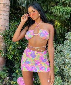 Show Me Your Mumu Tides Top ~ Neon Daze New Mu