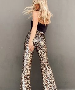 Show Me Your Mumu Gretta Pants ~ Party Cheetah Sequins 13 Show Me Your Mumu Gretta Pants ~ Party Cheetah Sequins