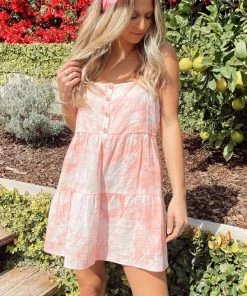 Show Me Your Mumu Marisa Dress ~ Twisted Tie Dye Pink
