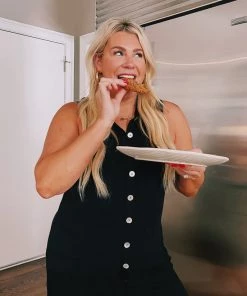 Show Me Your Mumu Milano Romper ~ Black Linen New Mu