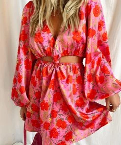 Show Me Your Mumu Christina Mini Dress ~ Smooch Floral New Mu