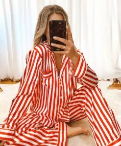 Show Me Your Mumu Classic PJ Set ~ Peppermint Stripe