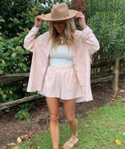 Show Me Your Mumu Bottoms Cabana Shorts ~ Lemonade Cheetah