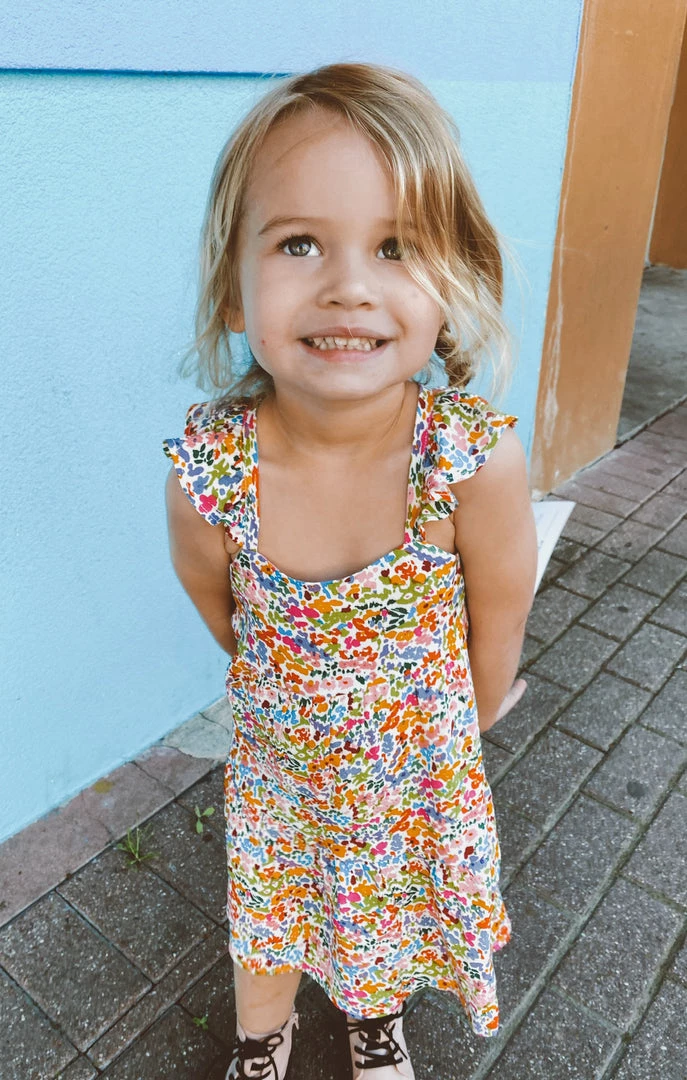 Show Me Your Mumu Dodd Ruffle Dress ~ Rainbow Fields New Mu 3 Show Me Your Mumu Dodd Ruffle Dress ~ Rainbow Fields New Mu