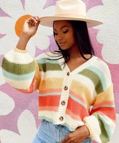 Show Me Your Mumu New Mu Good Karma Cardi ~ Sundown Ombre Knit 19 Show Me Your Mumu New Mu Good Karma Cardi ~ Sundown Ombre Knit