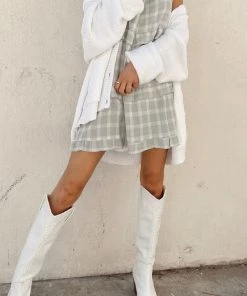 Show Me Your Mumu New Mu Callie Cardigan ~ Bright White Knit