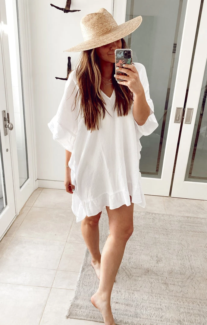 Show Me Your Mumu Linda Tunic ~ White 3 Show Me Your Mumu Linda Tunic ~ White