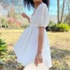 Show Me Your Mumu Smitten Babydoll Dress ~ Ivory Charmed And Checkered New Mu