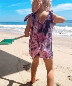 Show Me Your Mumu Mini Tilda Romper ~ Purple Tie Dye 11 Show Me Your Mumu Mini Tilda Romper ~ Purple Tie Dye