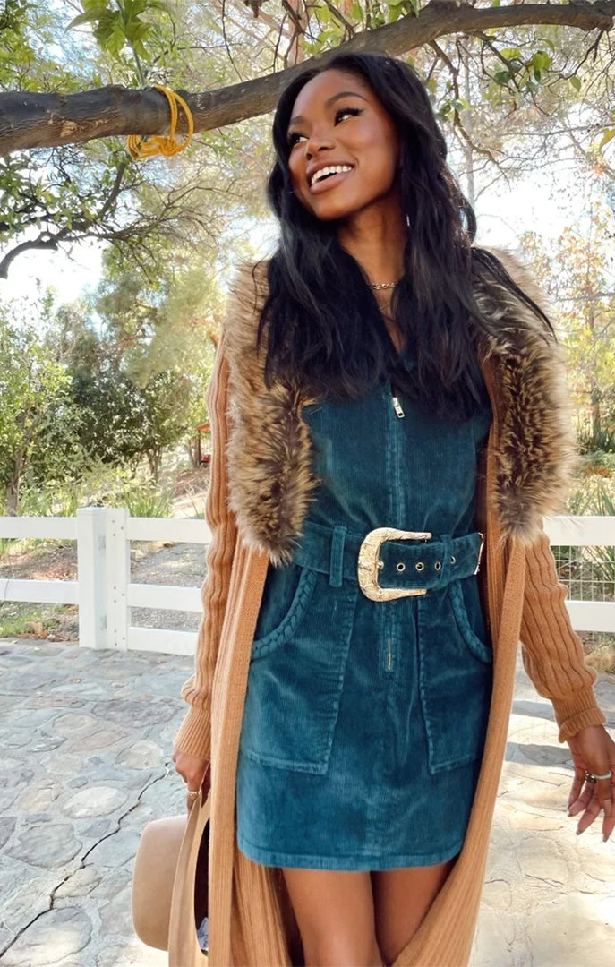 Show Me Your Mumu Outlaw Dress ~ Jade Corduroy 8 Show Me Your Mumu Outlaw Dress ~ Jade Corduroy