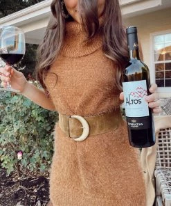 Show Me Your Mumu Fauna Dress ~ Cognac Knit New Mu 13 Show Me Your Mumu Fauna Dress ~ Cognac Knit New Mu