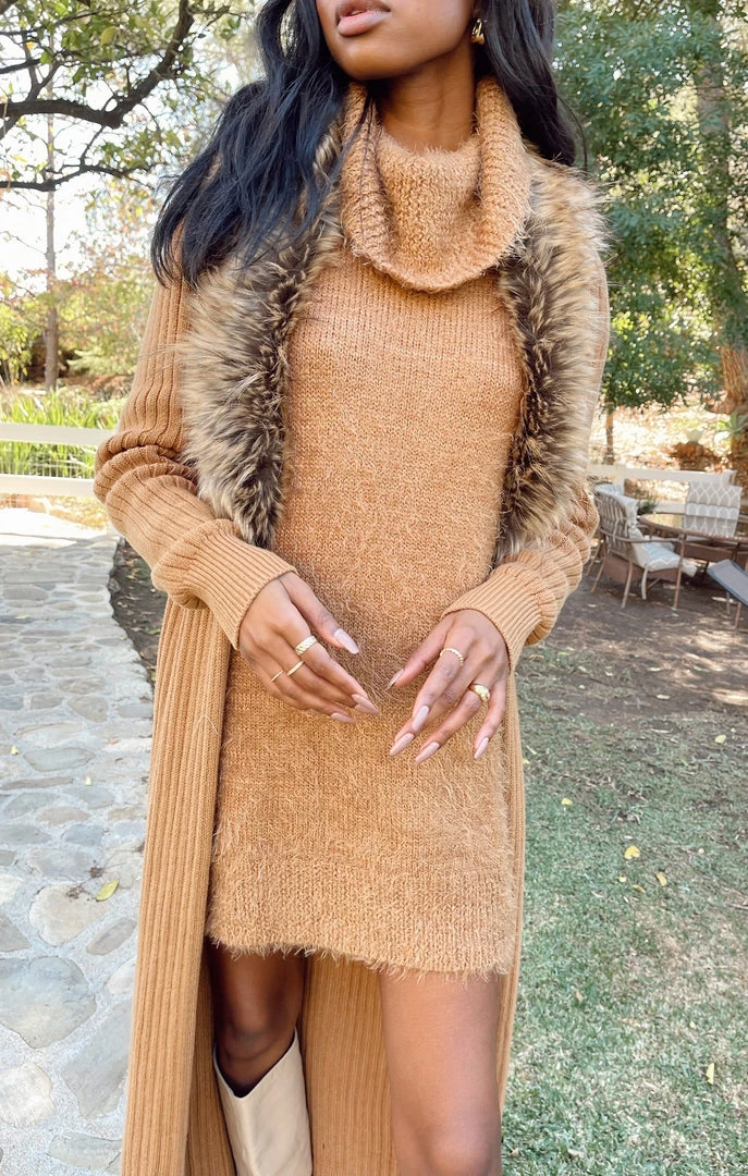 Show Me Your Mumu Fauna Dress ~ Cognac Knit New Mu 7 Show Me Your Mumu Fauna Dress ~ Cognac Knit New Mu