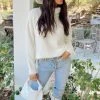 Show Me Your Mumu Fatima Turtleneck Sweater ~ White Knit 2 Show Me Your Mumu Fatima Turtleneck Sweater ~ White Knit