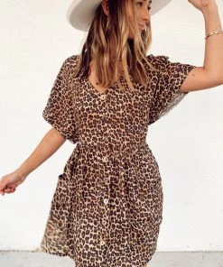 Show Me Your Mumu Odessa Dress ~ Latte Cheetah 14 Show Me Your Mumu Odessa Dress ~ Latte Cheetah