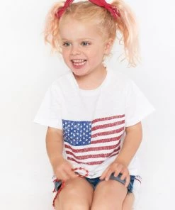 Show Me Your Mumu Mini Cooper Tee ~ American Flag Graphic
