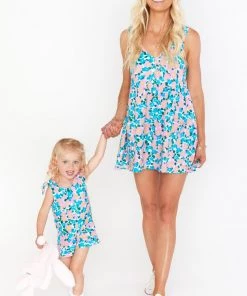 Show Me Your Mumu Weekend Mini Dress ~ Violets Garden