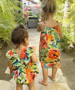 Show Me Your Mumu Clothes April Ruffle Jumper ~ Mimosa Blooms