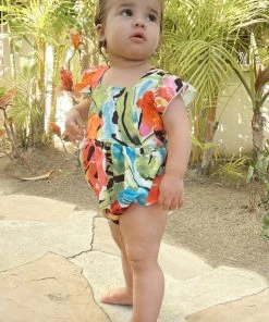 Show Me Your Mumu Clothes April Ruffle Jumper ~ Mimosa Blooms