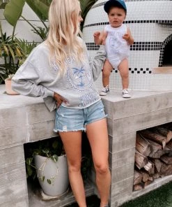 Show Me Your Mumu Theo Onesie ~ Golden Coast Graphic